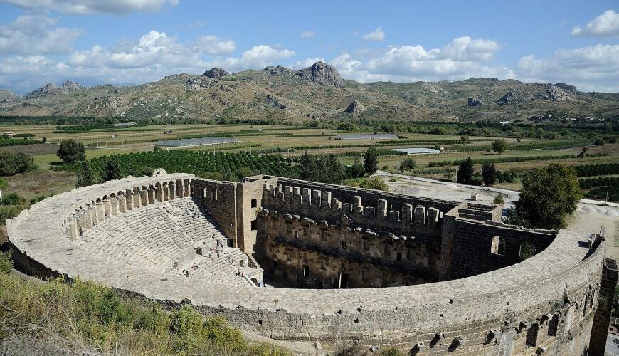 aspendos antalya the roman amphitheatre